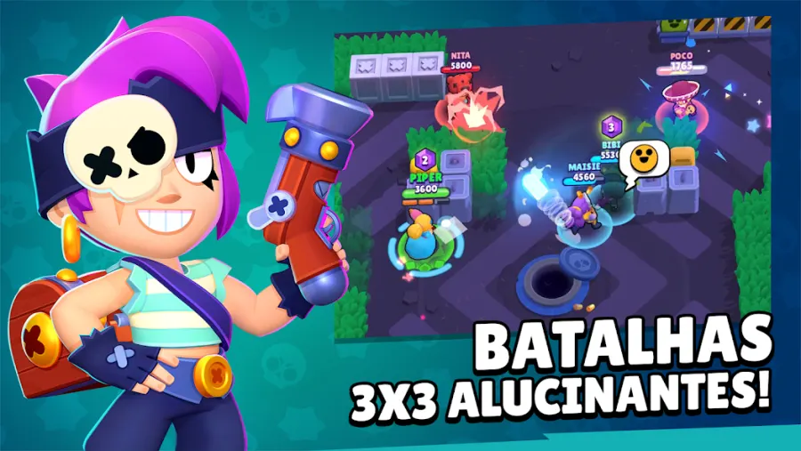 Evento sazonal em jogo mobile Supercell